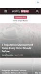 Mobile Screenshot of hotelspeak.com